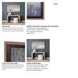 Riverside Reflection - Forest by Mikael Svensson a Framed Photo Art Print Matted under Glass from Mercana - Luna Furniture