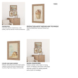 Tuscan Collection (Set of 3) by Silvia Vassileva a Hand Embellished Framed Art Print from Mercana - Luna Furniture