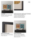 Chasing Numbers I by Zap Studio a Framed Art Print Matted under Glass from Mercana - Luna Furniture