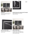 Interior Sketch V by Mercana Studio a Hand Embellished Framed Art Print from Mercana - Luna Furniture