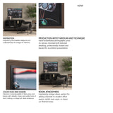 Car Interior by Tim Mossholder a Hand Embellished Framed Photo Art Print from Mercana - Luna Furniture