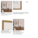 Belleza En Flores III by Mercana Studio a Framed Art Print Matted under Glass from Mercana - Luna Furniture