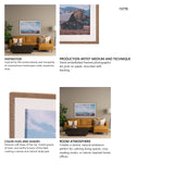Historic Row IV by Nathan Larson a Framed Photo Art Print Matted under Glass from Mercana - Luna Furniture