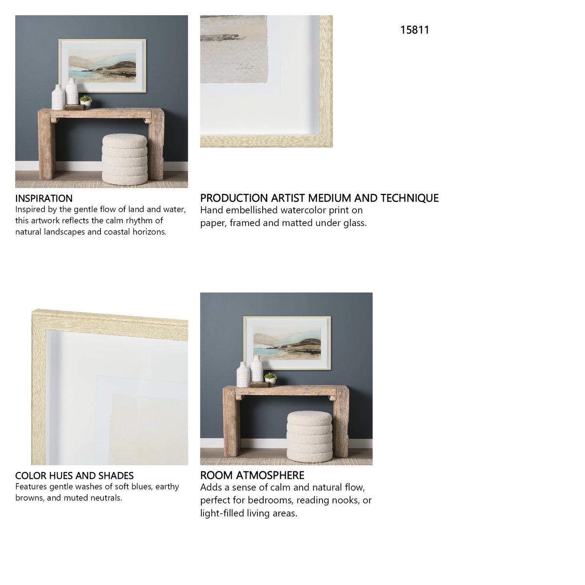 Movement I by Mercana Studio a Framed Art Print Matted under Glass from Mercana - Luna Furniture
