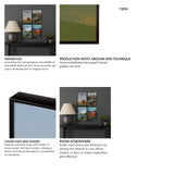Grasslands GO (SM) by Mercana Studio a Hand Embellished Decograph Framed Art Print from Mercana - Luna Furniture