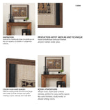 Jungle Harmony by Mercana Studio Hand Embelished Textured Framed Artwork Matted under Glass from Mercana - Luna Furniture