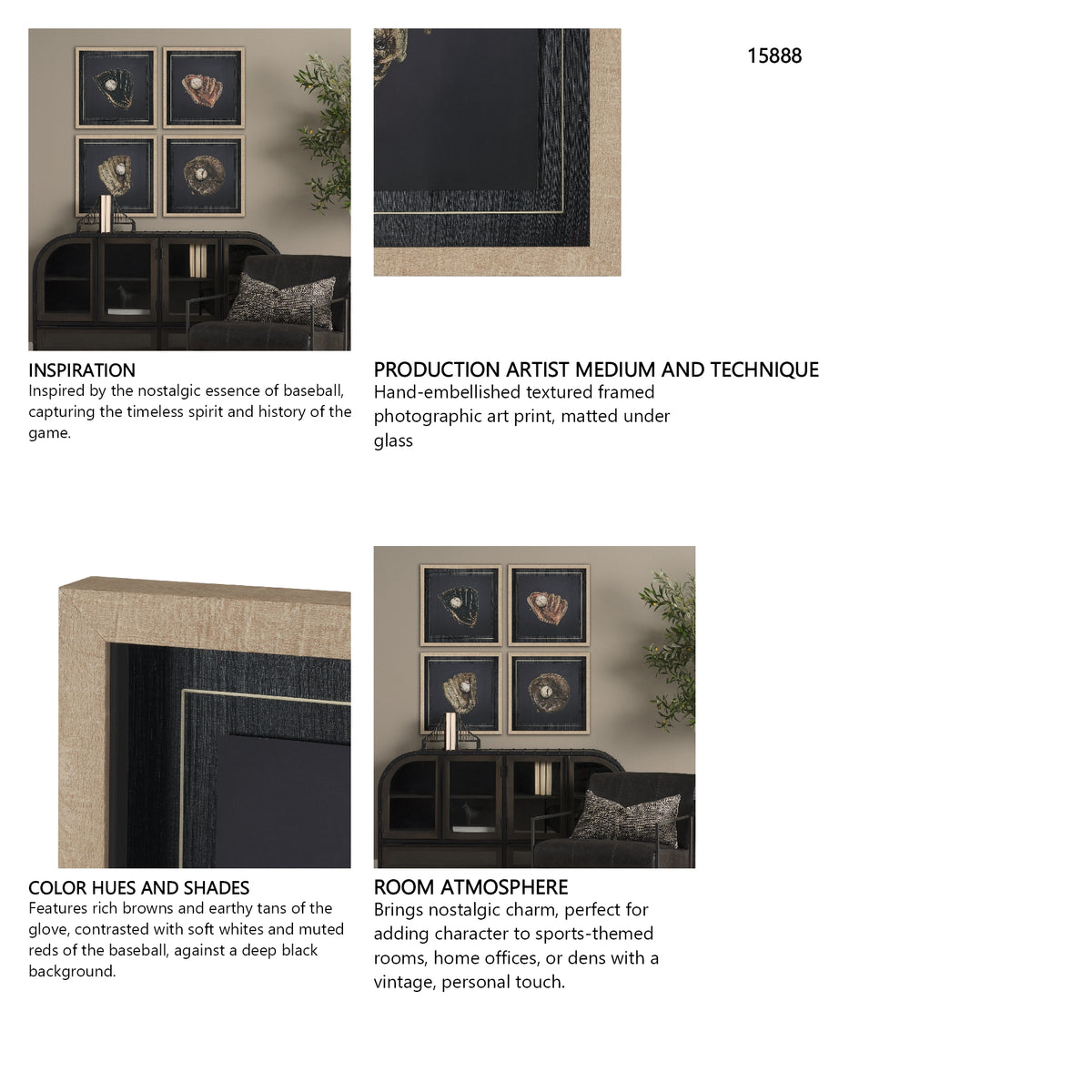 Double Play VI by Mercana Studio Textured Framed Art Print Matted under Glass from Mercana - Luna Furniture
