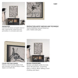 Dog Sketches II by Mercana Studio Hand Embelished Framed Artwork Matted under Glass from Mercana - Luna Furniture