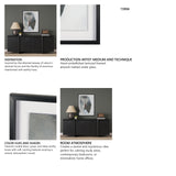 Ediface I by Ira Havuka Hand Embelished Textured Framed Artwork Matted under Glass from Mercana - Luna Furniture