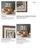 Meadow Memories II by Mercana Studio Hand Embelished Framed Artwork Matted under Glass from Mercana - Luna Furniture