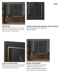 Golden Grasses VI by Mercana Studio Hand Embelished Textured Framed Artwork Matted from Mercana - Luna Furniture