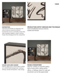 Sculptured Chaos (Set of 9) by Mercana Studio Hand Embellished Text Framed Artwork from Mercana - Luna Furniture