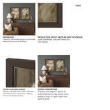 Exquisite Bloom by Mercana Studio Hand-Embellished Textured Framed Artwork Matted from Mercana - Luna Furniture