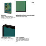 Thousand Islands GO (SM) by Mercana Studio Textured Framed Artwork Matted from Mercana - Luna Furniture