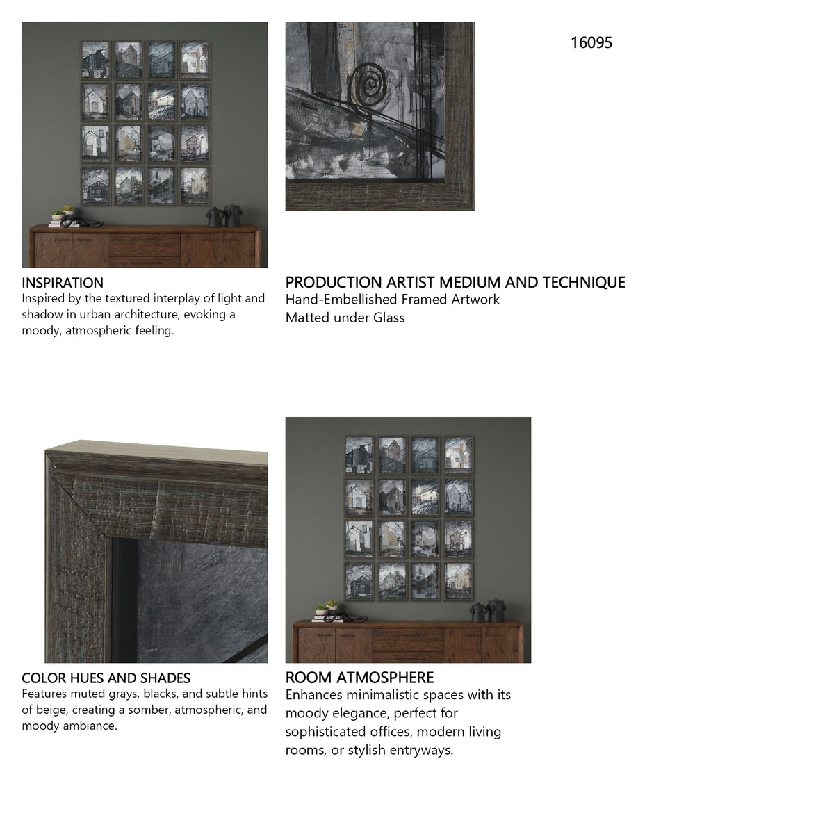 Community 2B by Mercana Studio Framed Artwork Matted under Glass from Mercana - Luna Furniture