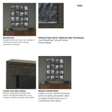 Community 2C by Mercana Studio Hand-Embellished Textured Framed Artwork Matted from Mercana - Luna Furniture