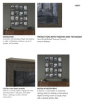 Community 2D by Mercana Studio Hand-Embellished Textured Framed Artwork Matted from Mercana - Luna Furniture