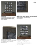 Community 3D by Mercana Studio Hand-Embellished Textured Framed Artwork Matted from Mercana - Luna Furniture