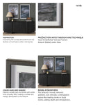 Community 2C by Mercana Studio Hand-Embellished Textured Framed Artwork Matted under Glass from Mercana - Luna Furniture