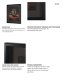 Cryptid Tourism II by Omar Escalante Textured Framed Artwork Matted under Glass from Mercana - Luna Furniture