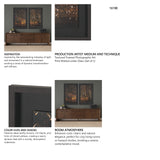 Gilded Flight by Chad Mackay Textured Framed Photo Print Matted under Glass (Set of 2) from Mercana - Luna Furniture