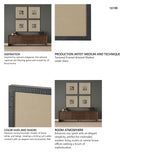Spanish Tile Dark II by Mercana Studio Textured Framed Artwork Matted under Glass from Mercana - Luna Furniture