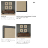 Spanish Tile Dark IV by Mercana Studio Textured Framed Artwork Matted under Glass from Mercana - Luna Furniture