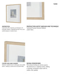 Studies in White and Ash: Study III by Mercana Studio Textured Framed Artwork Matted under Glass from Mercana - Luna Furniture