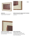 Clay After Dusk by Mercana Studio Textured Framed Artwork Matted under Glass from Mercana - Luna Furniture