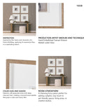 Frenchton by Mercana Studio Hand-Embellished Framed Artwork Matted under Glass from Mercana - Luna Furniture