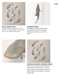 Willa Large Wall Mountable Whale Shark Sculpture from Mercana - Luna Furniture