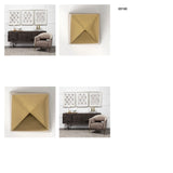 Giza (Set of 2) 4L x 4W Gold Elongated Pyramids from Mercana - Luna Furniture