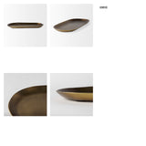 Payson 18.0L x 8.5W x 0.8H Aluminum Candle Tray from Mercana - Luna Furniture