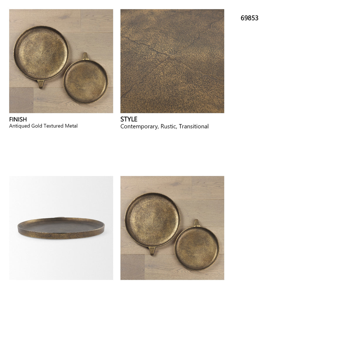 Marlowe Aluminium Tray - Large
