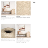 Rama Small Beige Paper Mache Floor Vase