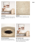 Rama Large Beige Paper Mache Floor Vase from Mercana - Luna Furniture