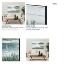 Mere Pond Lake 60x40 Hand Painted on Wood Oil Painting from Mercana - Luna Furniture