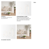 Springe White & Gray Speckled Arch Decorative Object (Set of 2) from Mercana - Luna Furniture