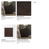 Rhett Reclaimed Wood 3 Drawer Cabinet from Mercana - Luna Furniture