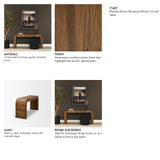 Denton Medium Brown Relcaimed Wood Console Table from Mercana - Luna Furniture