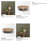 Cotto Round w/ Handles Weathered Terracotta Decorative Bowl from Mercana - Luna Furniture