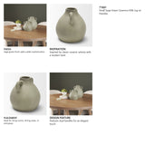 Cantara Small Sage Green Ceramic Milk Jug w/ Handles from Mercana - Luna Furniture