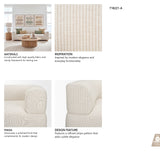 Warner Stripe 2 Piece Sofa Set from Mercana - Luna Furniture