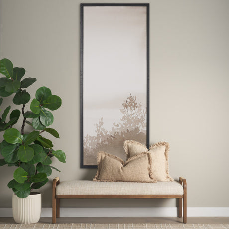 Lowland Fog B by Mercana Studio Hand-Embellished Textured Framed Canvas Artwork from Mercana - Luna Furniture