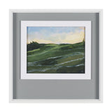 Sunrise Valley I by Mercana Studio a Hand Embellished Textured Framed Art Print Matted under Glass