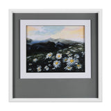 Sunrise Valley II by Mercana Studio a Hand Embellished Textured Framed Art Print Matted under Glass