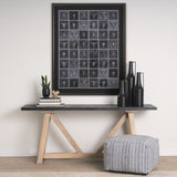 Forty-Eight by Natalia Boychenko-Tariq Hand-Embellished Textured Framed Artwork Matted under Glass from Mercana - Luna Furniture