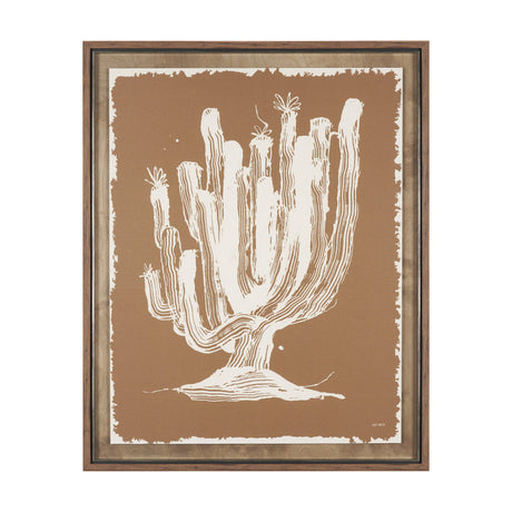 Cosmic Reach - Sienna by Nick Simon Hand-Embellished Textured Framed Artwork Matted under Glass from Mercana - Luna Furniture