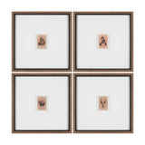 Desert Collection by Nick Simon Hand-Embellished Framed Artwork Matted under Glass (Set of 4) from Mercana - Luna Furniture