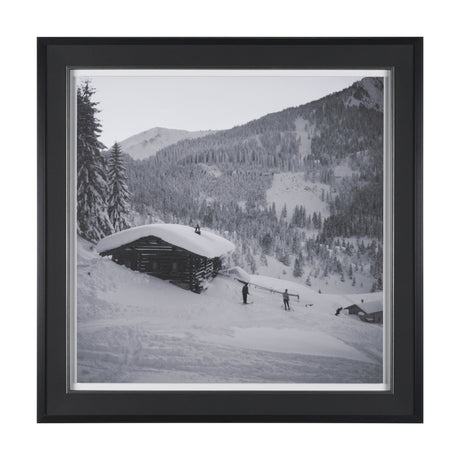 Cosy Cabin by Antoinette Frissell Textured Framed Photo Print Matted under Glass from Mercana - Luna Furniture